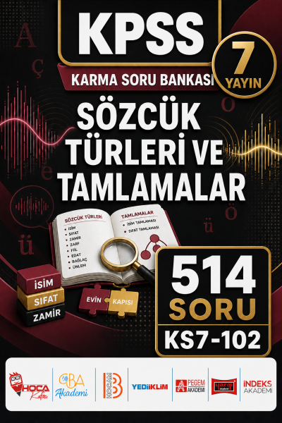 Sözcük Türleri ve Tamlamalar 7 Yayın 514 Soru SegaCopy Fotokopi Merkezi