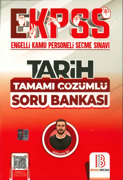 EKPSS Tarih Tamamı Çözümlü Soru Bankası Benim Hocam Yayınları SegaCopy Fotokopi Merkezi