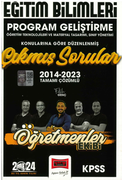 PROGRAM GELİŞTİRME 2014-2023 TAMAMI ÇÖZÜMLÜ ÇIKMIŞ SORULAR (ÖĞRETMENLER EKİBİ) SegaCopy Fotokopi Merkezi
