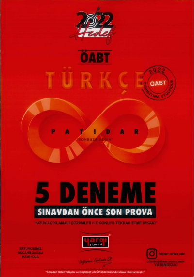 PAYİDAR 5 DENEME SINAVDAN ÖNCE SON PROVA SegaCopy Fotokopi Merkezi