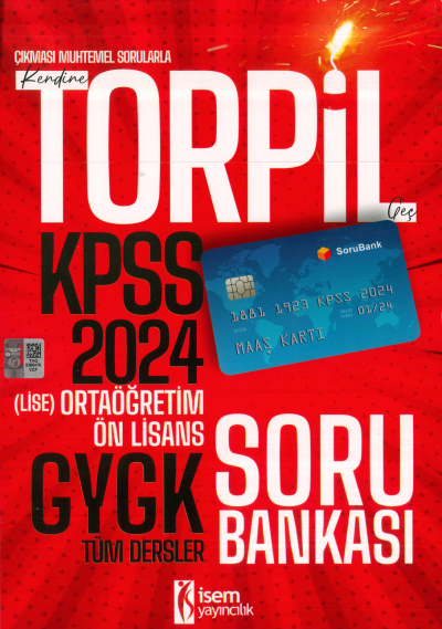 TORPİL SORU BANKASI TÜM DERSLER TEK KİTAP