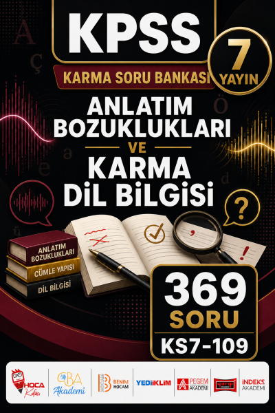 Anlatım Bozuklukları ve Karma Dil Bilgisi 7 Yayın 369 Soru SegaCopy Fotokopi Merkezi
