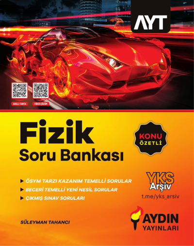 AYT Fizik Konu Özetli Soru Bankası Aydın Yayınları SegaCopy Fotokopi Merkezi