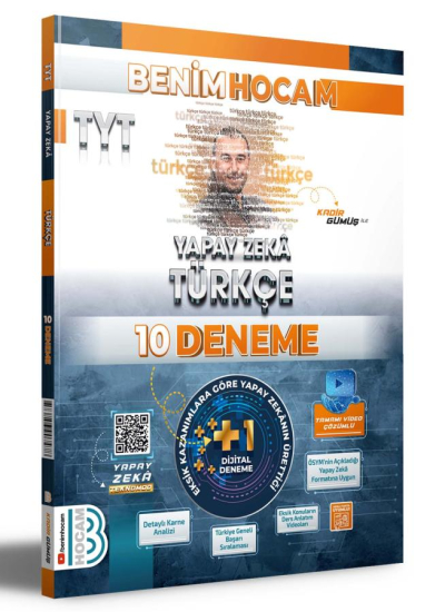 2025 TYT Yapay Zeka Türkçe 10 Deneme Benim Hocam Yayınları