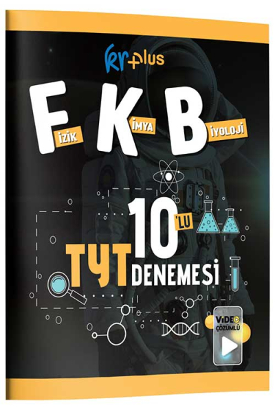 KR Plus Fizik-Kimya-Biyoloji FKB 10`lu TYT Denemesi