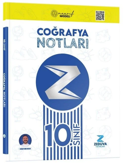 Coğrafyanın Kodları Maarif Modeli 10. Sınıf Coğrafya Notları Zeduva Yayınları SegaCopy Fotokopi Merkezi