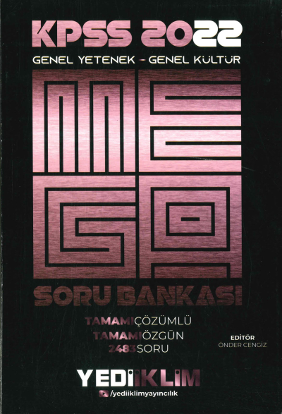 GKGY TÜM DERSLER TAMAMI ÇÖZÜMLÜ SORU BANKASI 2483 SORU SegaCopy Fotokopi Merkezi