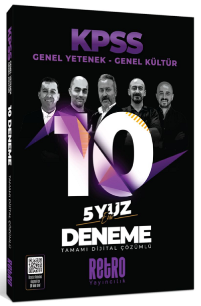 KPSS Genel Yetenek Genel Kültür 10 Lu Deneme Retro Yayıncılık SegaCopy Fotokopi Merkezi