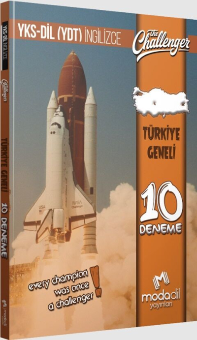 YKS DİL The Challenger Türkiye Geneli 10 Deneme Modadil Yayınları SegaCopy Fotokopi Merkezi