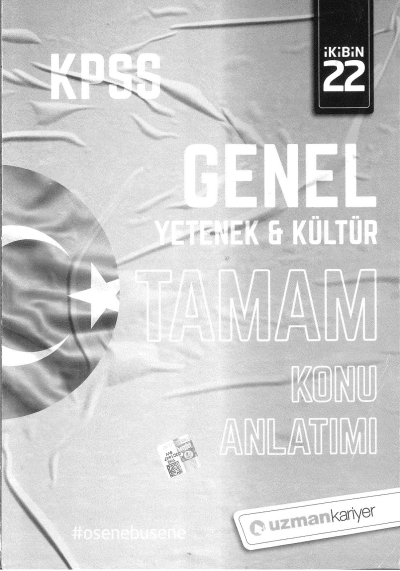 GY GK TAMAM KONU ANLATIMI TEK KİTAP SegaCopy Fotokopi Merkezi