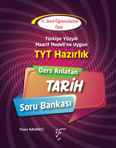 11.Sınıf TYT Hazırlık Ders Anlatan Tarih Soru Bankası Karekök Yayınları SegaCopy Fotokopi Merkezi
