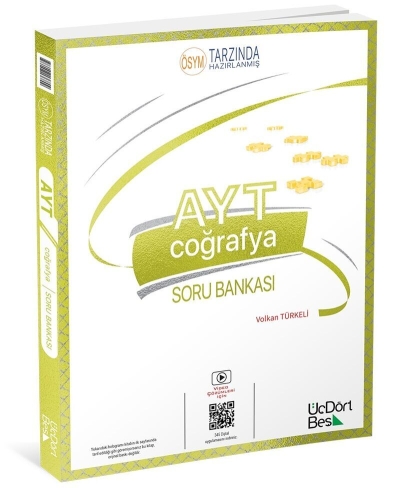 2027 AYT Coğrafya Soru Bankası Üç Dört Beş Yayınları SegaCopy Fotokopi Merkezi