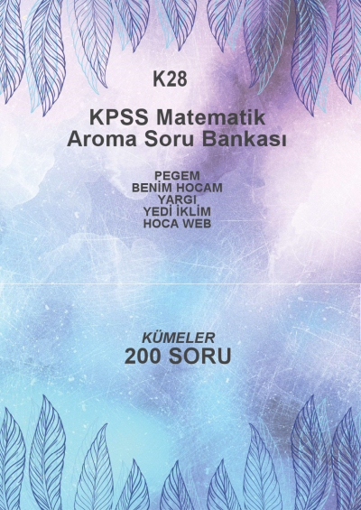 KÜMELER --200 SORU-- SegaCopy Fotokopi Merkezi