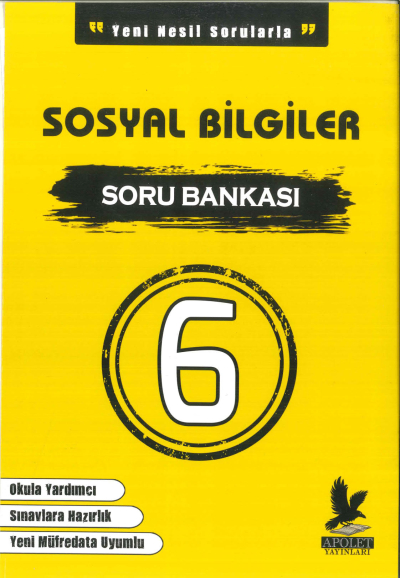 6.SINIF SOSYAL BİLGİLER SORU BANKASI Apolet Yayınları SegaCopy Fotokopi Merkezi