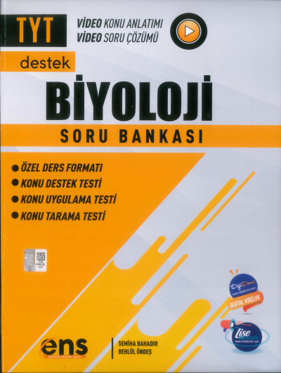 TYT Biyoloji Soru Bankası ENS Yayıncılık SegaCopy Fotokopi Merkezi