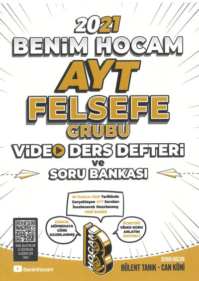AYT FELSEFE GRB VİDEO DERS DEFTERİ VE SORU BANK