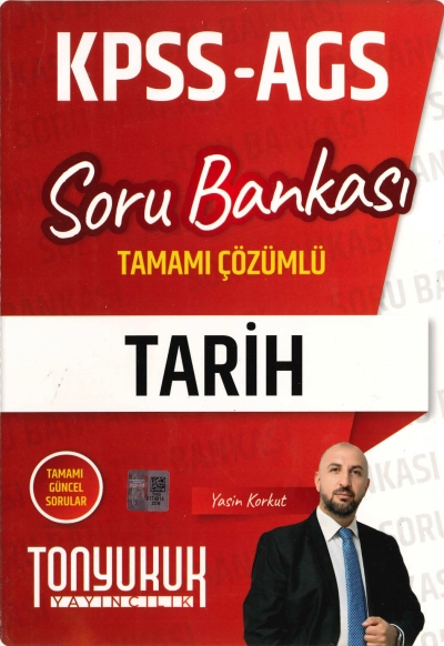 2026 KPSS AGS Tarih Tamamı Çözümlü Soru Bankası Tonyukuk Yayıncılık SegaCopy Fotokopi Merkezi