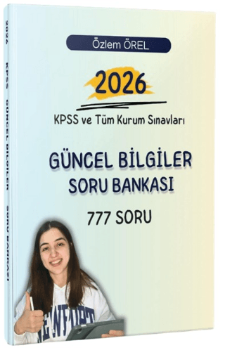 2026 KPSS Güncel Bilgiler Soru Bankası Dizgi Kitap SegaCopy Fotokopi Merkezi