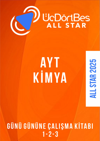 ALL STAR AYT KİMYA Günü Gününe Çalışma Kitabı (1-2-3 Hepsi Bir Arada) SegaCopy Fotokopi Merkezi