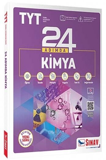 TYT Kimya 24 Adımda Konu Anlatımlı Soru Bankası Sınav Yayınları