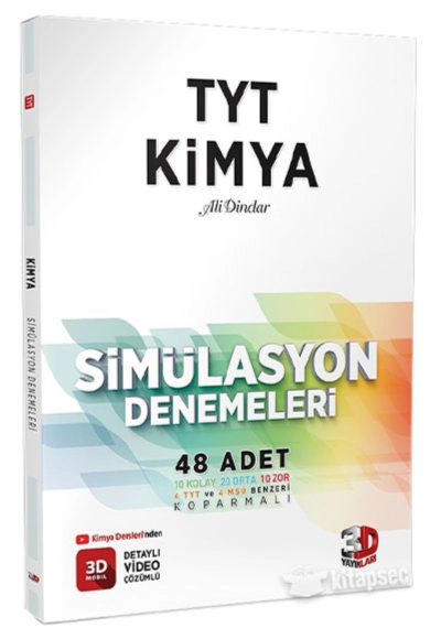 TYT Kimya Simülasyon 48 Deneme SegaCopy Fotokopi Merkezi