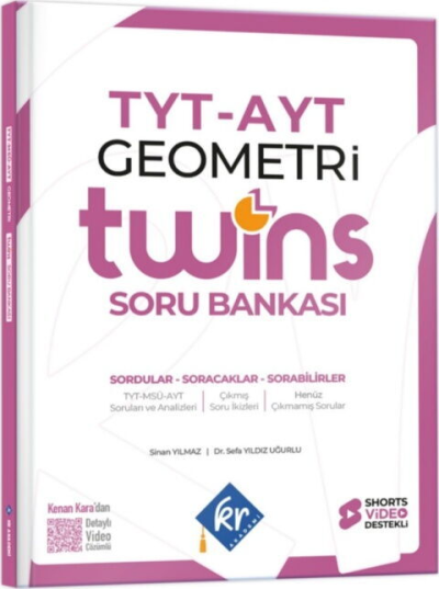 2027 TYT - AYT Twins Geometri Soru Bankası KR Akademi SegaCopy Fotokopi Merkezi