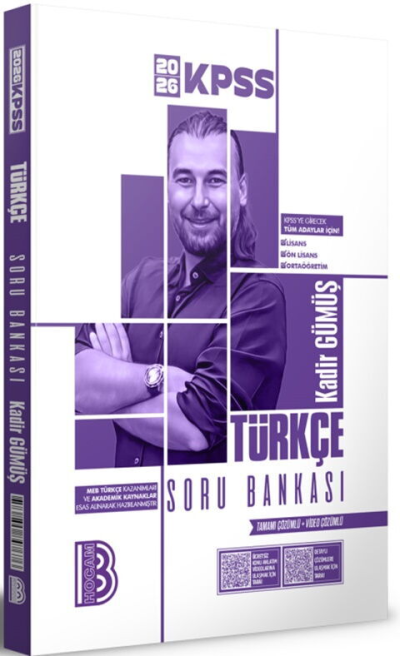 2026 KPSS Türkçe Tamamı Video Çözümlü Soru Bankası Benim Hocam Yayınları SegaCopy Fotokopi Merkezi