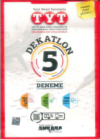 TYT DEKATLON 5 DENEME SegaCopy Fotokopi Merkezi