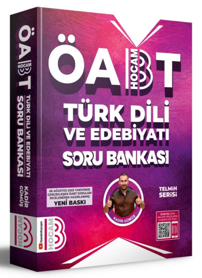 ÖABT Türk Dili ve Edebiyatı Soru Bankası Telmih Serisi Benim Hocam Yayınları SegaCopy Fotokopi Merkezi
