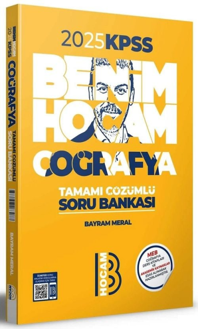 Benim Hocam Yayınları 2025 KPSS Coğrafya Tamamı Çözümlü Soru Bankası SegaCopy Fotokopi Merkezi
