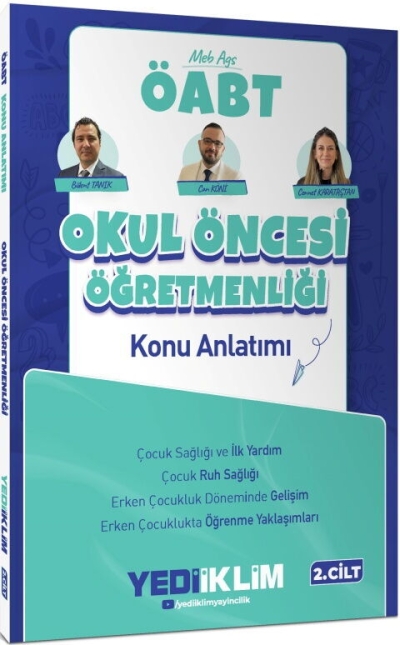 MEB AGS ÖABT Okul Öncesi Öğretmenliği Konu Anlatımı Cilt 2 Yediiklim Yayınları SegaCopy Fotokopi Merkezi