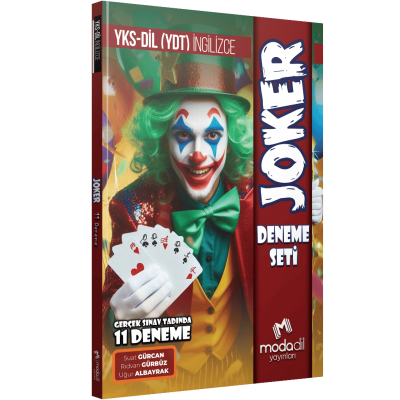 YKS DİL Joker 11 Deneme Seti Modadil Yayınları SegaCopy Fotokopi Merkezi