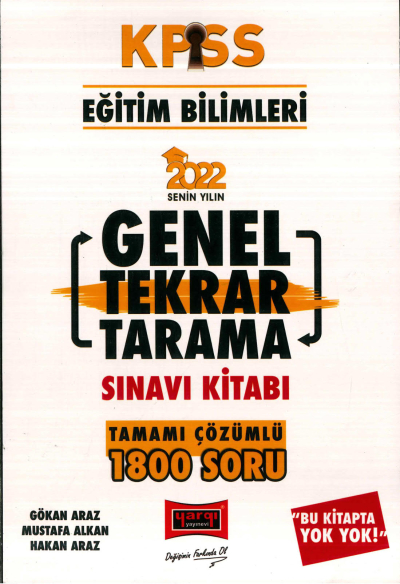 EĞİTİM BİLİMLERİ GENEL TEKRAR TARAMA TÜM DERSLER ÇÖZÜMLÜ 1800 SORU SegaCopy Fotokopi Merkezi