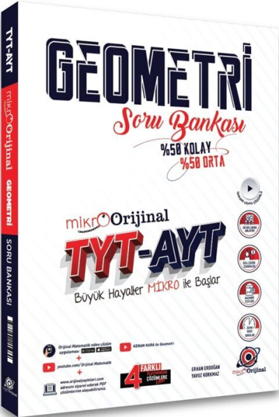 TYT AYT Geometri Mikro Soru Bankası Orijinal Yayınları SegaCopy Fotokopi Merkezi