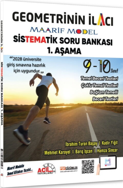 2028 TYT AYT Geometrinin İlacı Maarif Model Sistematik Soru Bankası 1 Acil Yayınları SegaCopy Fotokopi Merkezi