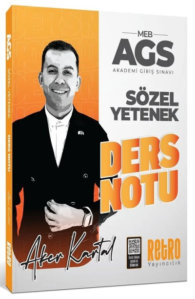 2026 MEB AGS Sözel Yetenek Ders Notu Retro Kitap