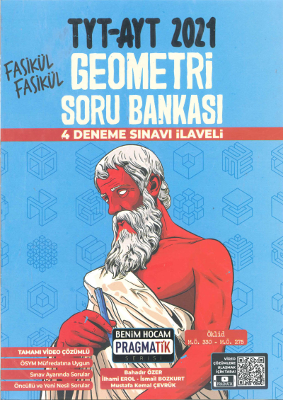 TYT AYT Geometri Soru Bankası 4 Deneme Sınavı İlaveli