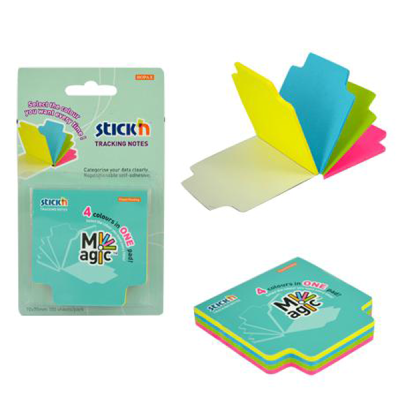Stickn 70x70 Magıc 4 Neon Renk 100 Yaprak SegaCopy Fotokopi Merkezi