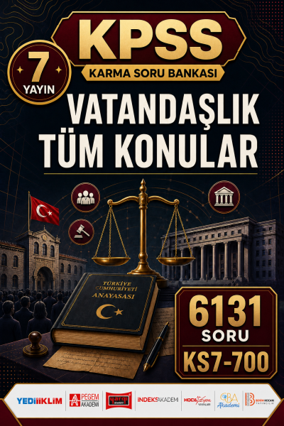 Vatandaşlık Tüm Konular 7 Yayın 6131 Soru SegaCopy Fotokopi Merkezi
