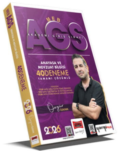 2026 MEB-AGS Anayasa ve Mevzuat Bilgisi Tamamı Çözümlü 40 Deneme Yargı Yayınevi SegaCopy Fotokopi Merkezi