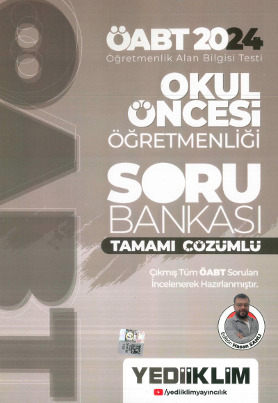 ÖABT OKUL ÖNCESİ ÖĞRETMENLİĞİ SORU BANKASI TAMAMI ÇÖZÜMLÜ SegaCopy Fotokopi Merkezi