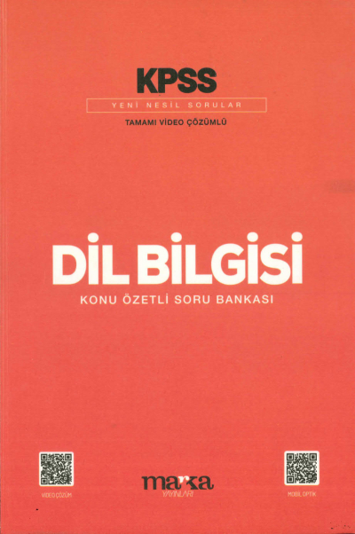 DİL BİLGİSİ KONU ÖZETLİ SORU BANKASI