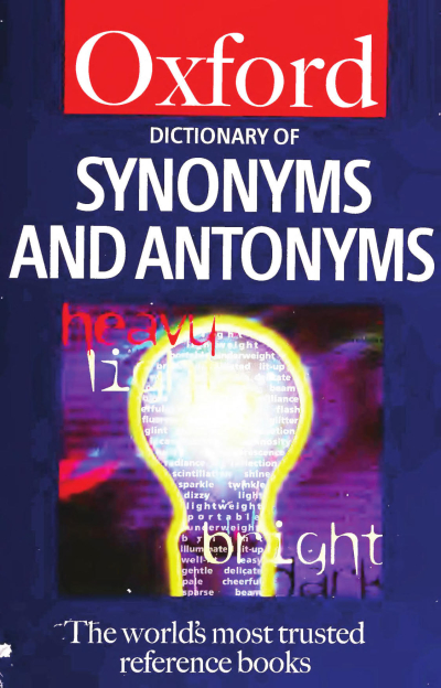 OXFORD DICTIONARY OF SYNONYMS AND ANTONYMS SegaCopy Fotokopi Merkezi