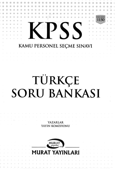 KPSS TÜRKÇE SORU BANKASI ÇÖZÜMLÜ SegaCopy Fotokopi Merkezi