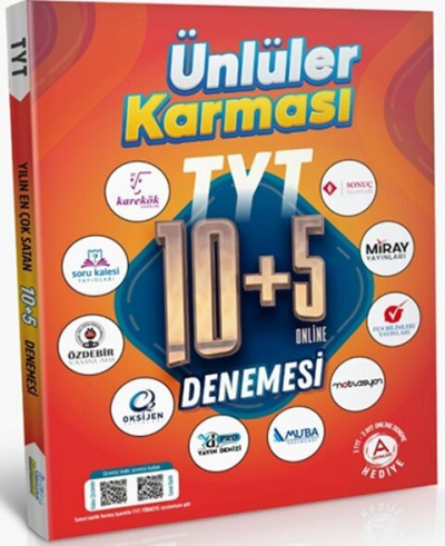 Ünlüler Karması TYT 10 + 5 Deneme SegaCopy Fotokopi Merkezi