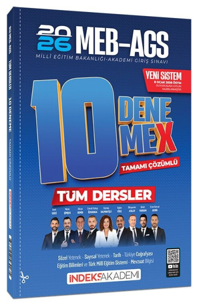 2026 MEB-AGS Tüm Dersler 10 DenemeX Çözümlü İndeks Akademi Yayıncılık SegaCopy Fotokopi Merkezi