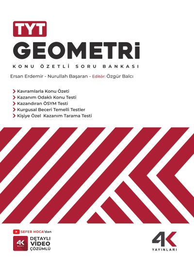 TYT Geometri Konu Özetli Soru Bankası SegaCopy Fotokopi Merkezi