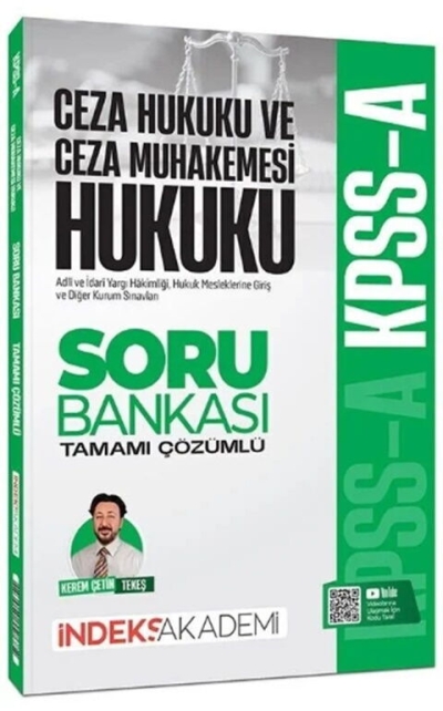 KPSS A Grubu Ceza Hukuku ve Ceza Muhakemesi Hukuku Soru Bankası Çözümlü İndeks Akademi SegaCopy Fotokopi Merkezi