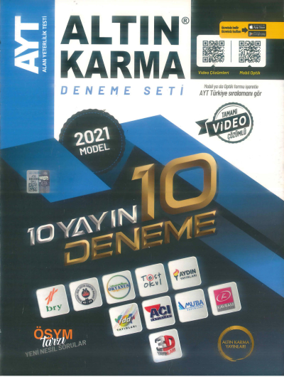 AYT 10 YAYIN 10 DENEME SegaCopy Fotokopi Merkezi