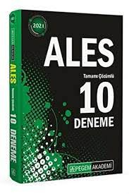 ALES 10'LU DENEME SINAVI SegaCopy Fotokopi Merkezi